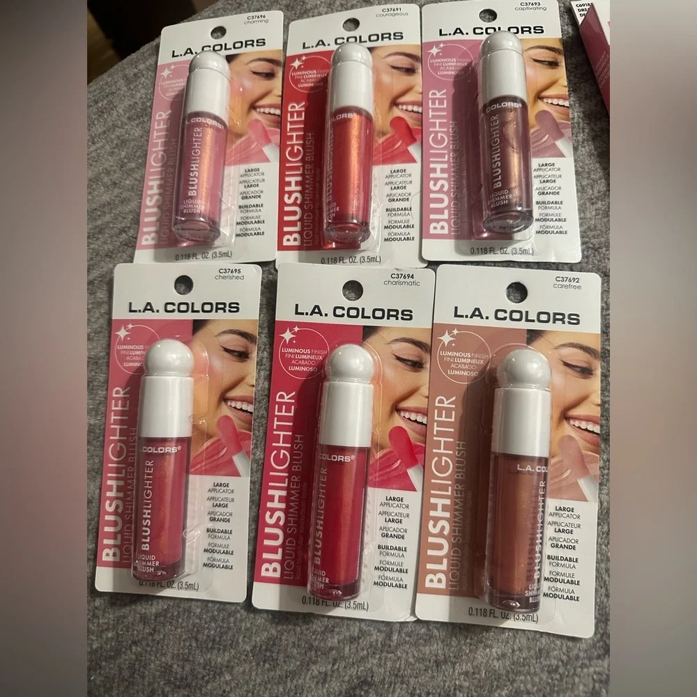 LA Colors Luminous Blush Blushlighter Full Set of 6 BNIP